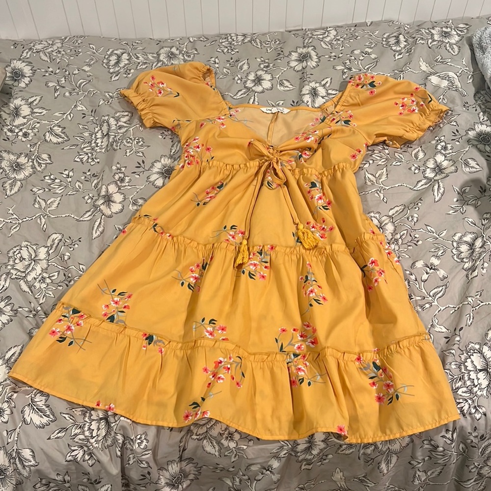 Indulge instyle floral midi dress